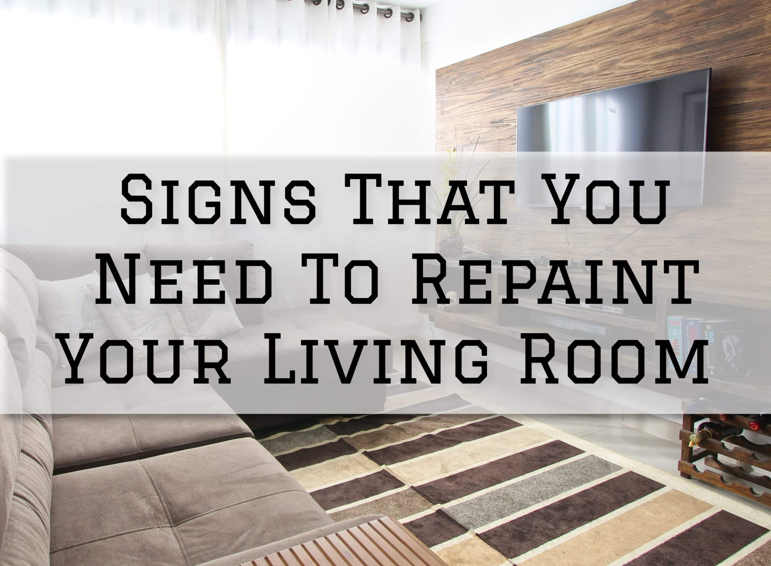 2023-04-15 Painting and Wallpapering Burlington Ontario Signs That You Need To Repaint Your Living Room